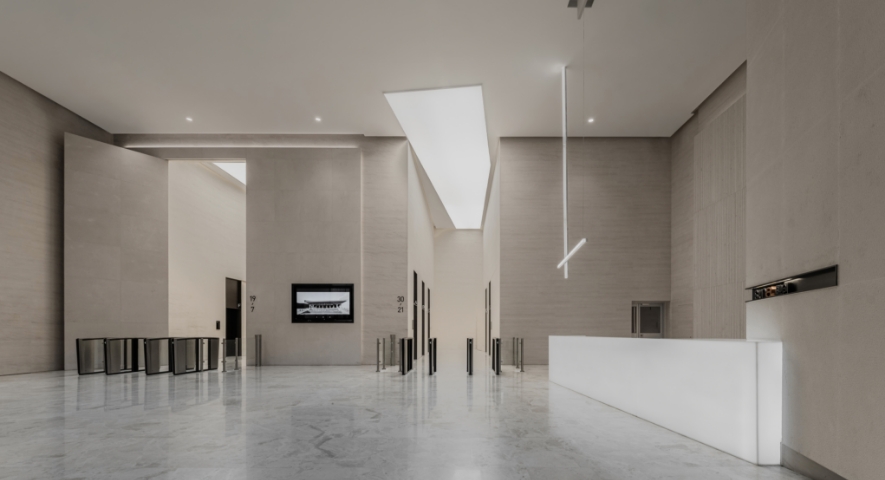 天津·企业总部办公大堂